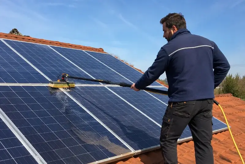 Nettoyage et entretien de panneaux solaires à Eyzerac