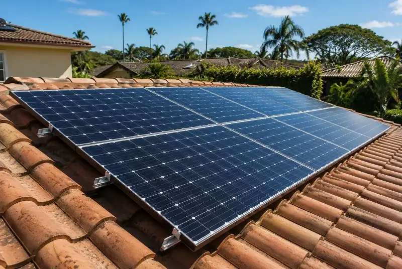 Installation de panneaux solaires à Eyzerac