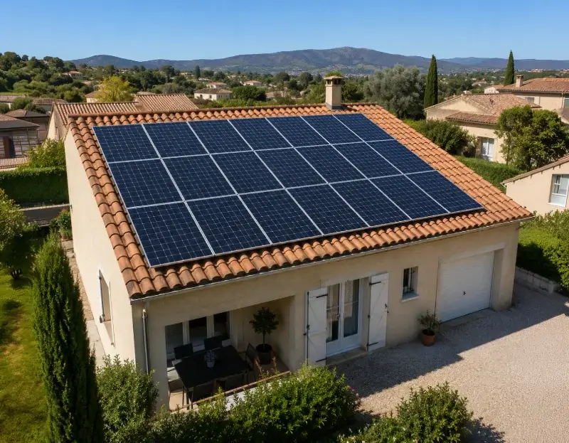 Prime à l'autoconsommation panneaux solaires Eyzerac — aide financière de l'État